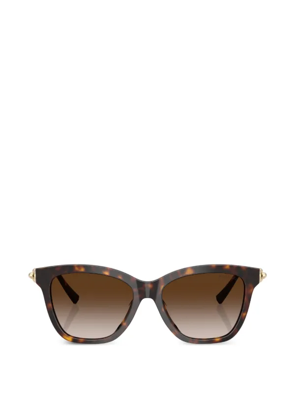 Tiffany & Co. square-frame Tortoiseshell Sunglasses | Brown