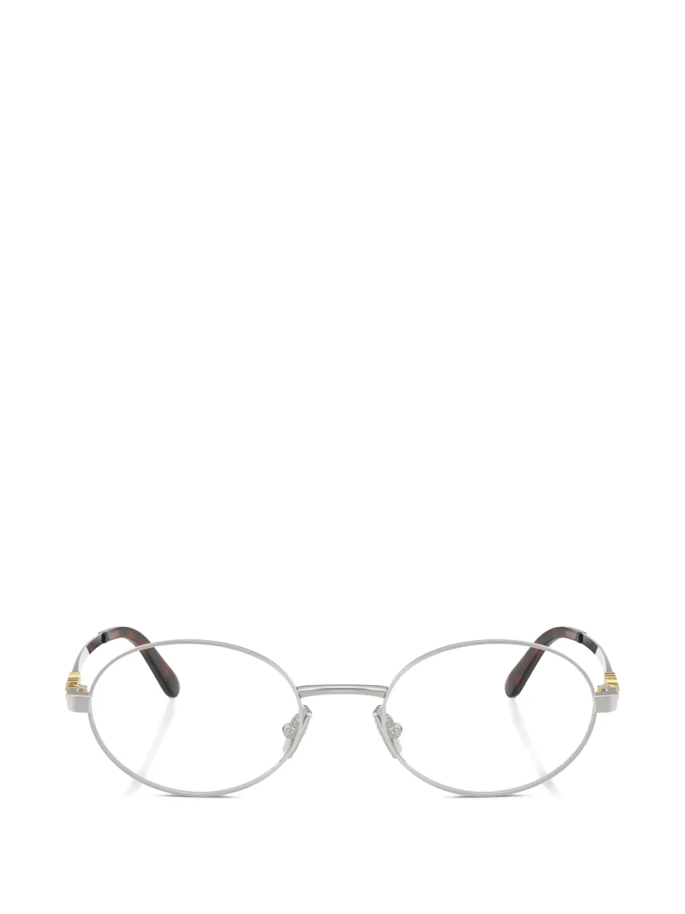 Miu Miu Eyewear round-frame glasses - Argento
