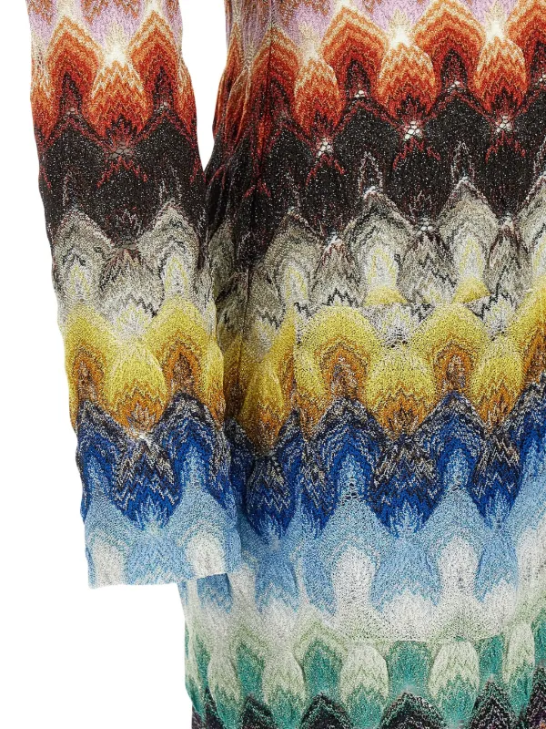 Missoni Lamé Lace Cardigan | Blue | FARFETCH