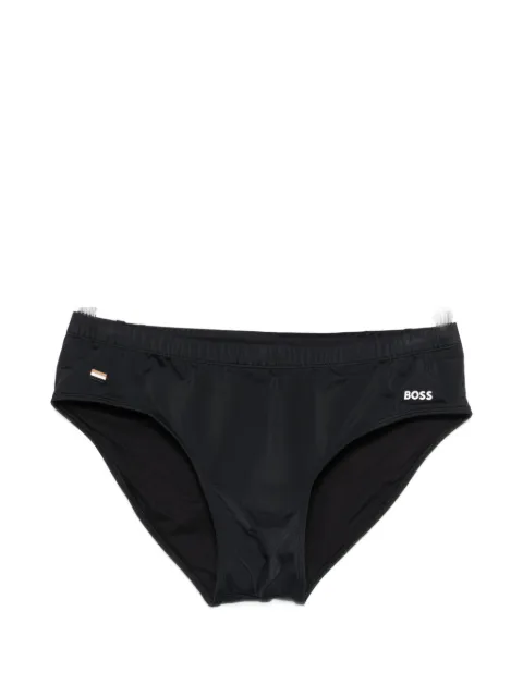 BOSS logo-print swim thunks