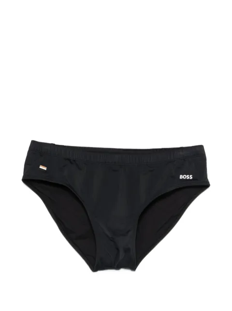 BOSS logo-print swim thunks