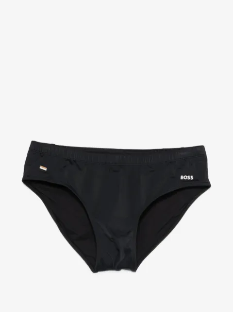 BOSS logo-print swim thunks