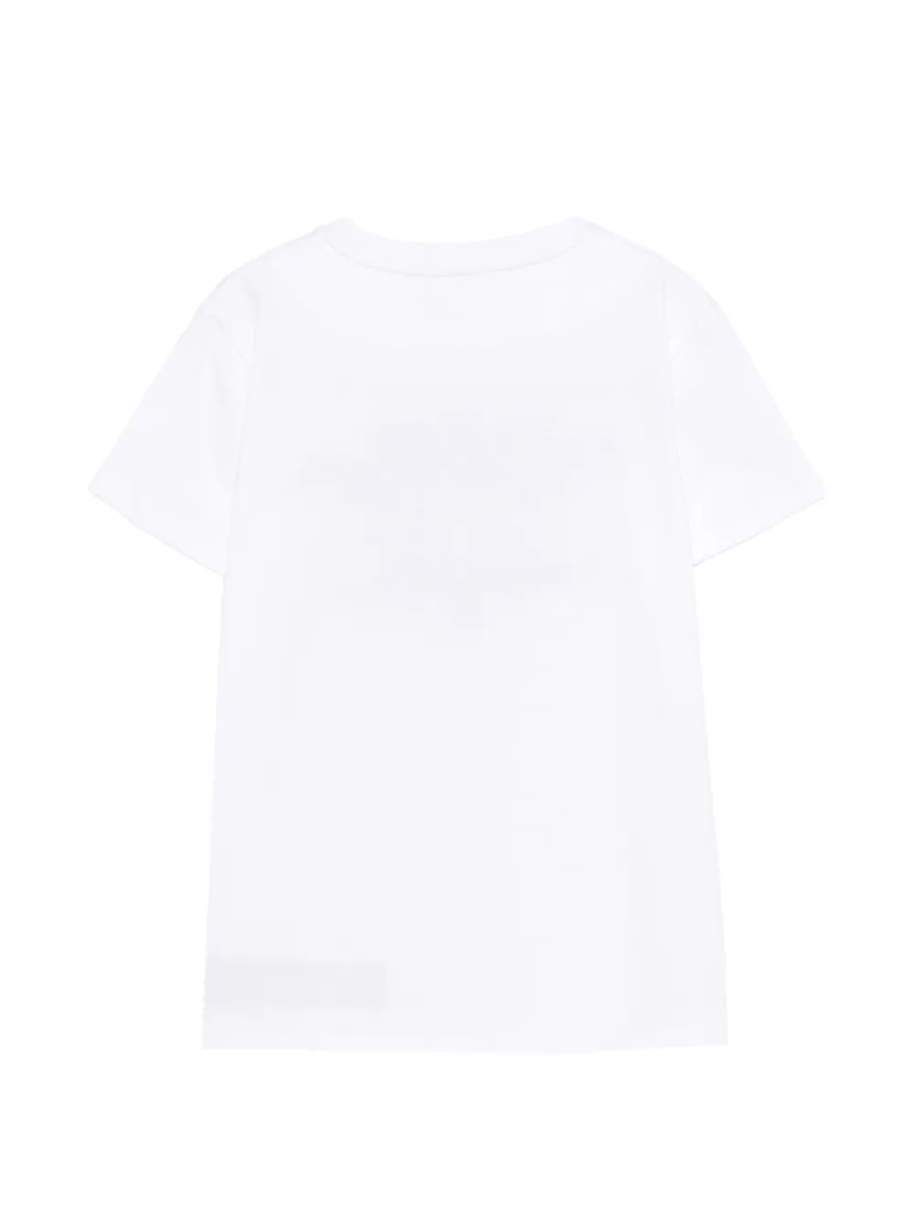 John Richmond Junior T-shirt met geborduurd logo Wit