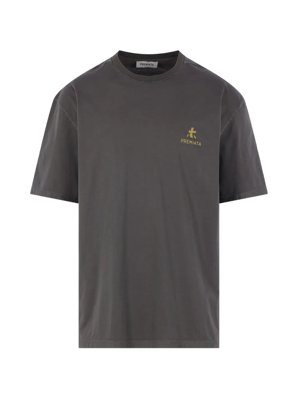 Premiata logo-print T-shirt - Grigio