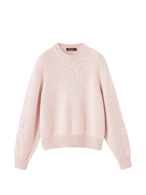 Loro Piana Classic Jumper in Pink