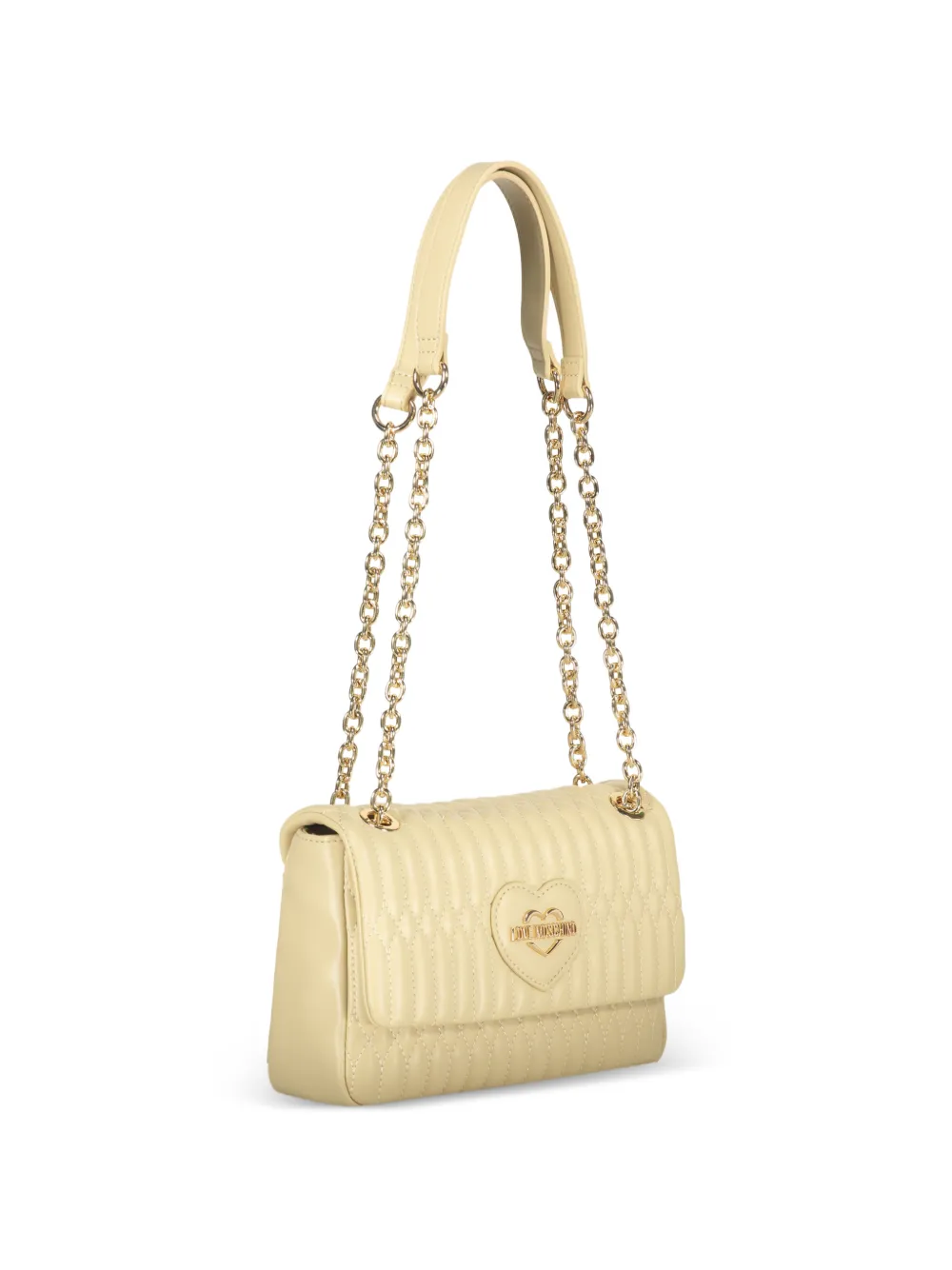 Love Moschino Gewatteerde schoudertas Beige