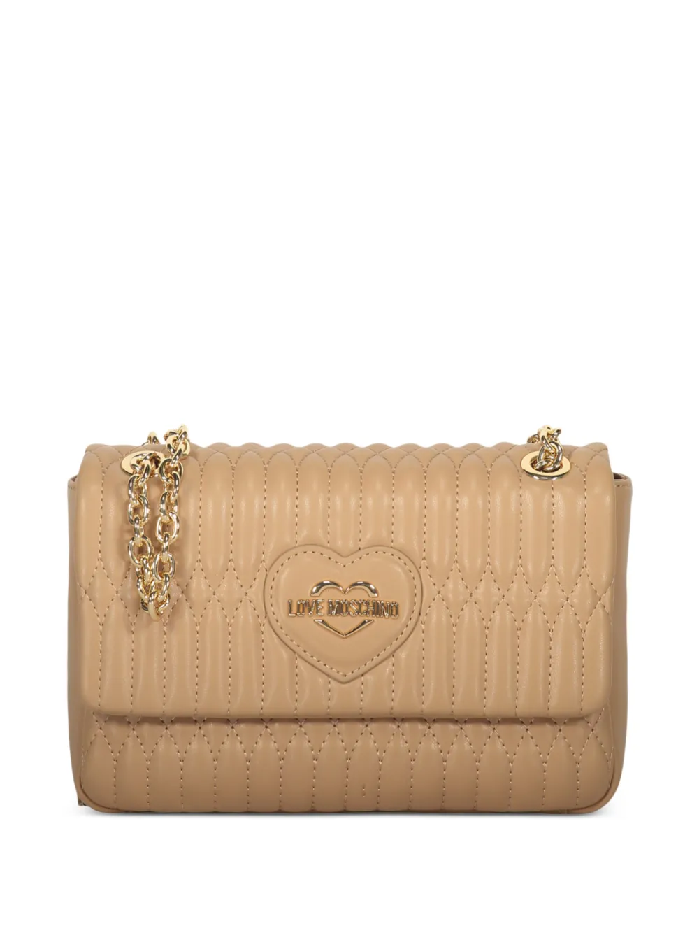 Love Moschino Gevoerde schoudertas Beige