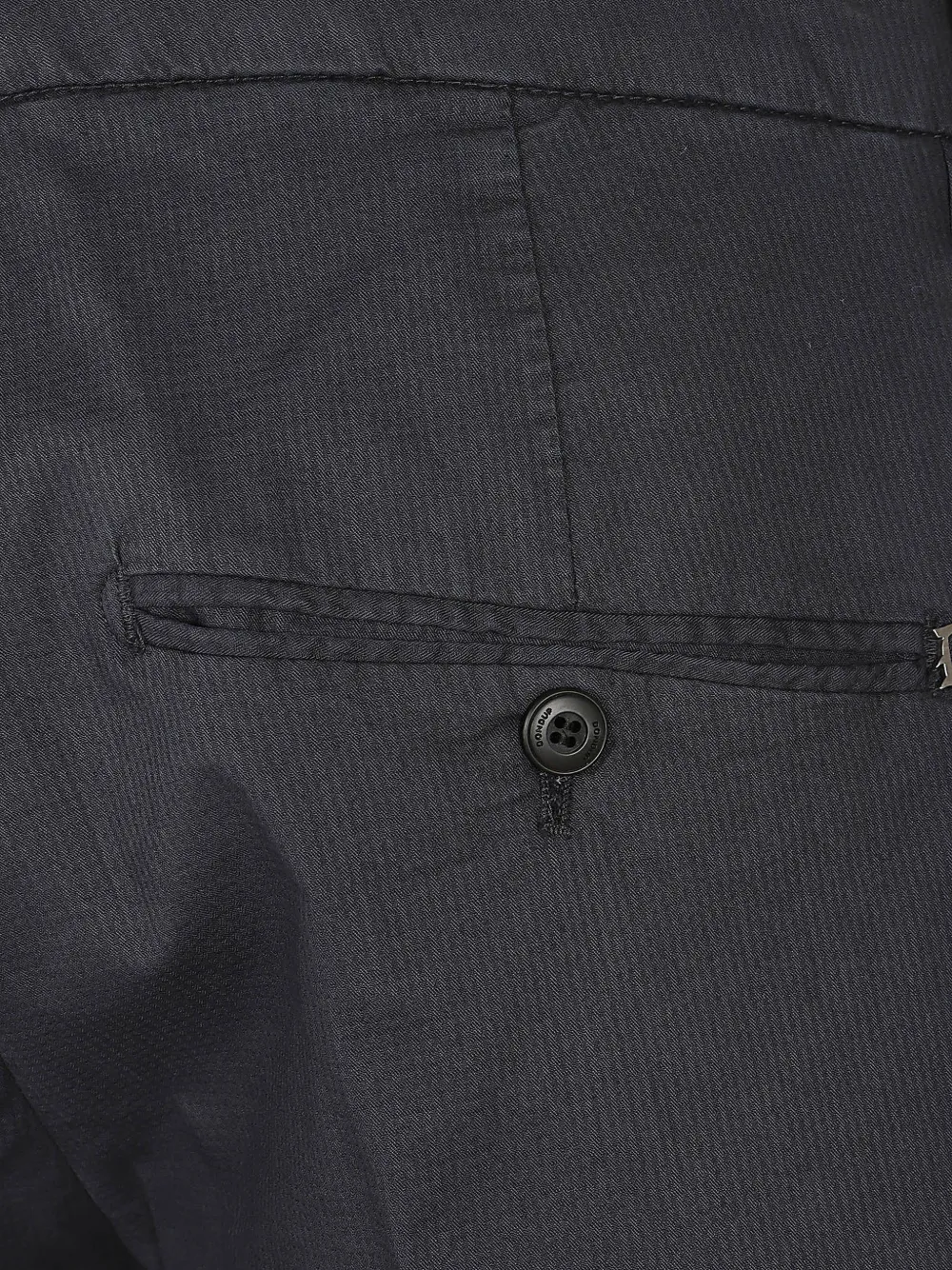 DONDUP Gaubert chino met omgeslagen pijpen Blauw
