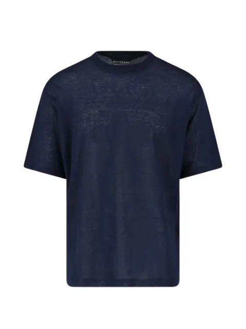 White Sand linen T-shirt