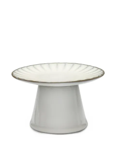 Serax fluted pedestal cake stand