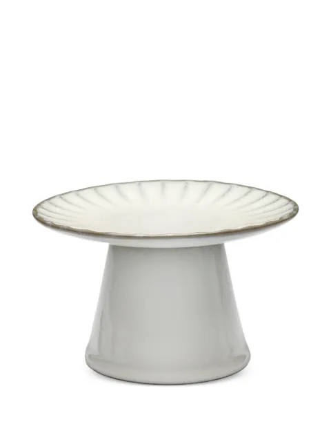 Serax fluted pedestal cake stand