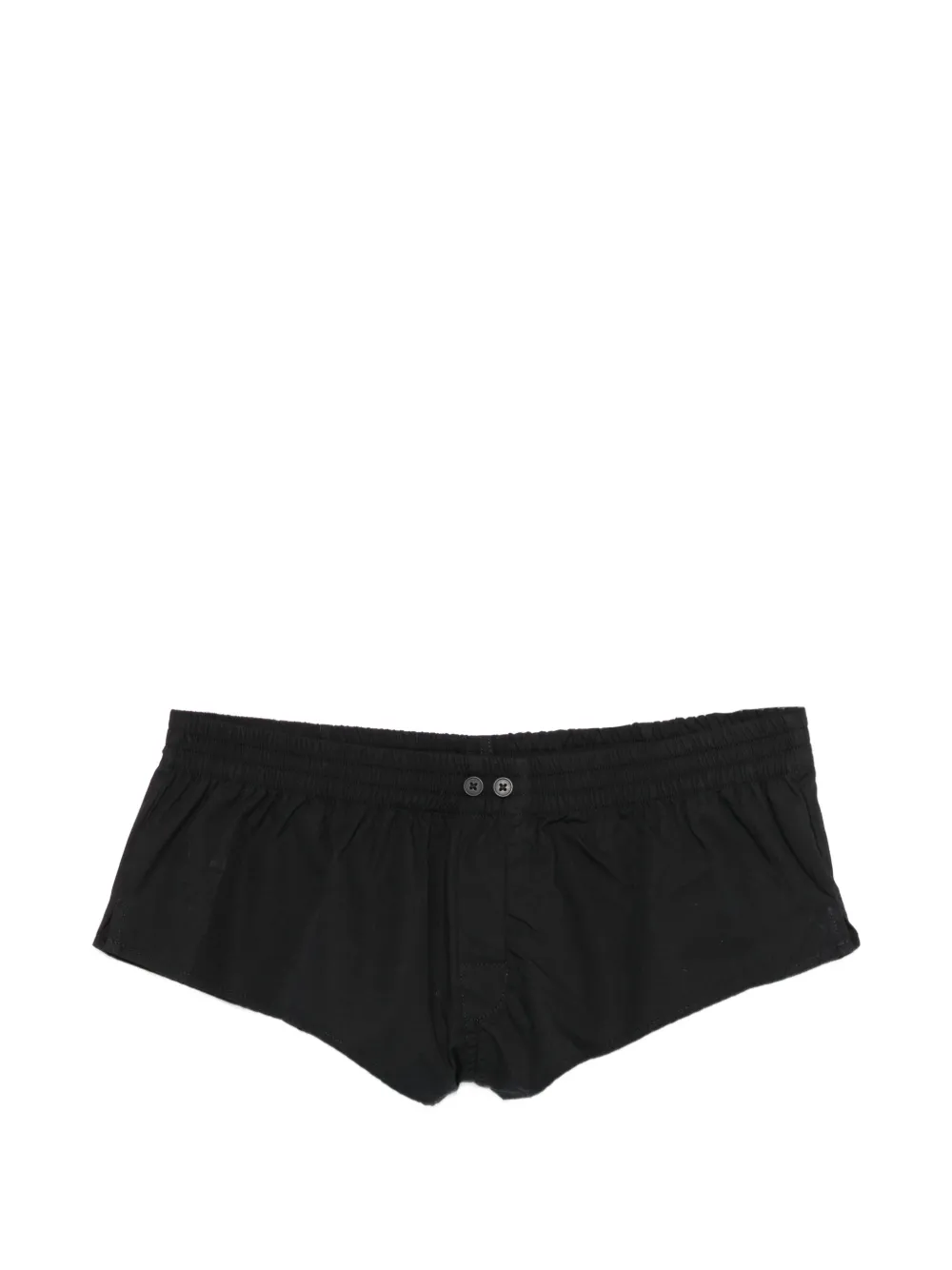 ENTIRE STUDIOS elasticated-waistband shorts - Nero