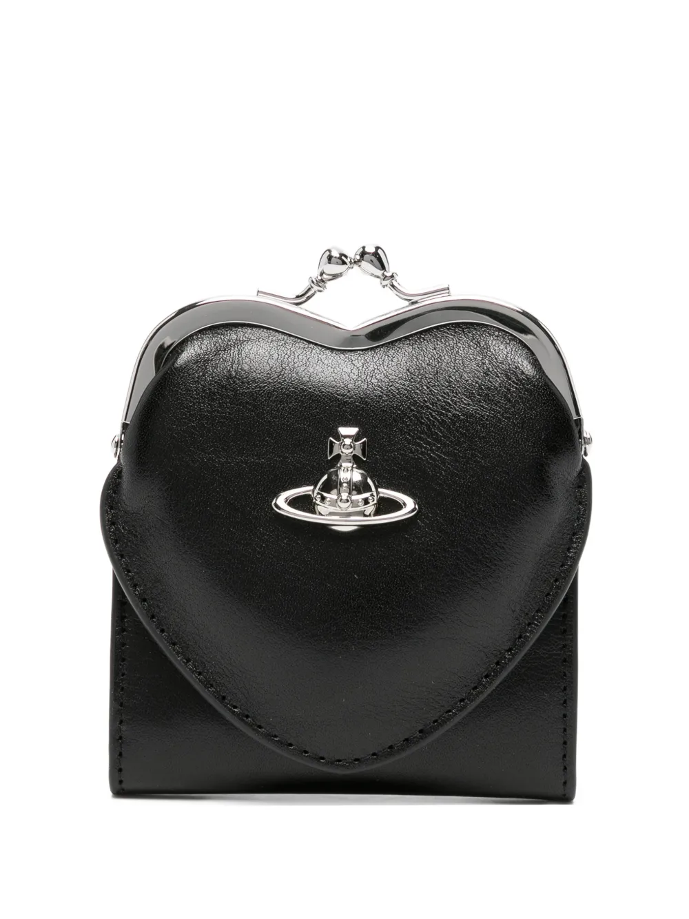 Vivienne Westwood Portafoglio a cuore - Nero