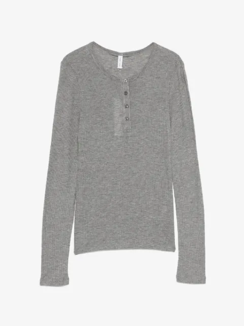 SAMSOE SAMSOE buttoned long-sleeve top