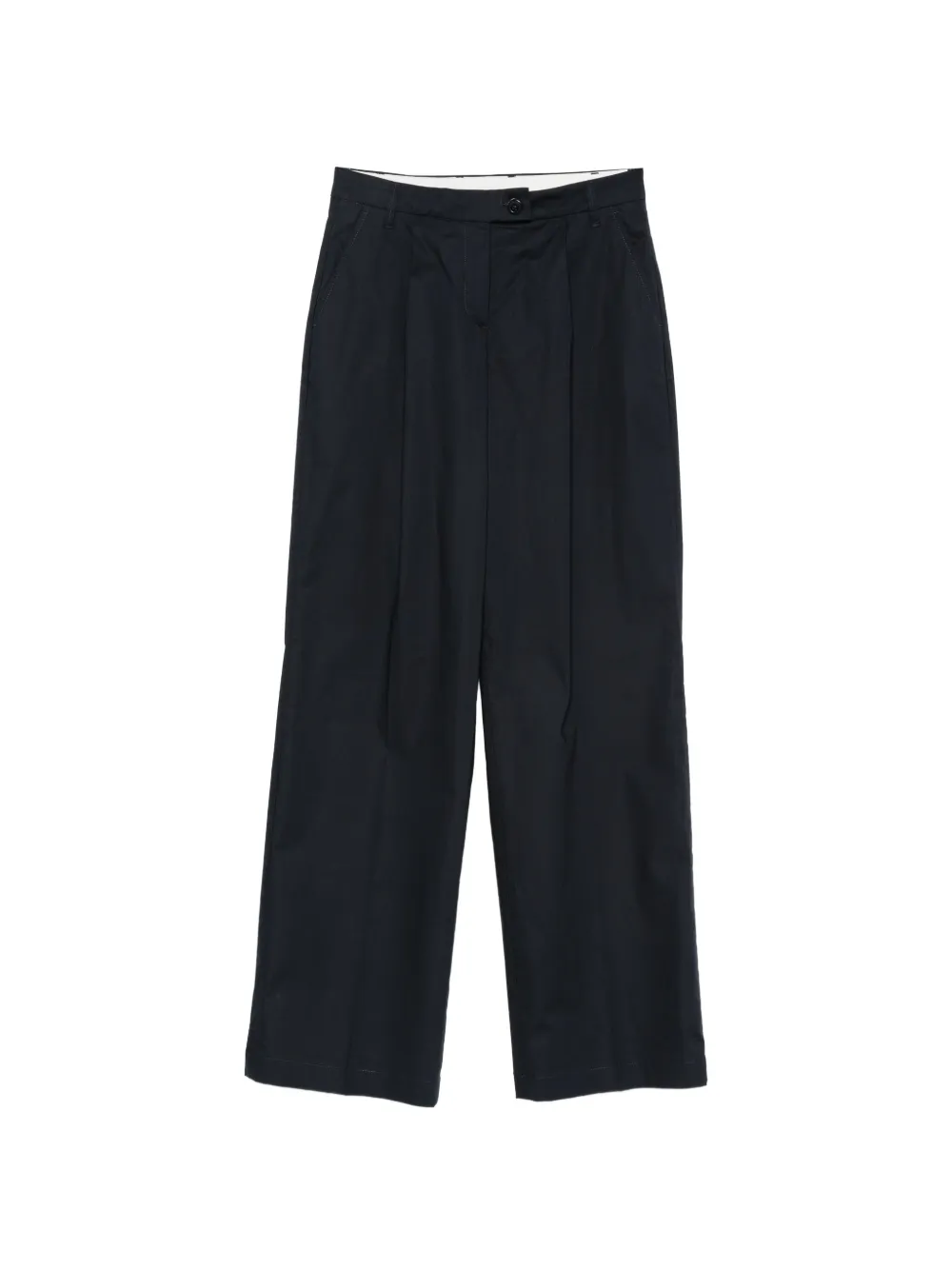 True Royal pleated wide-leg trousers - Blu