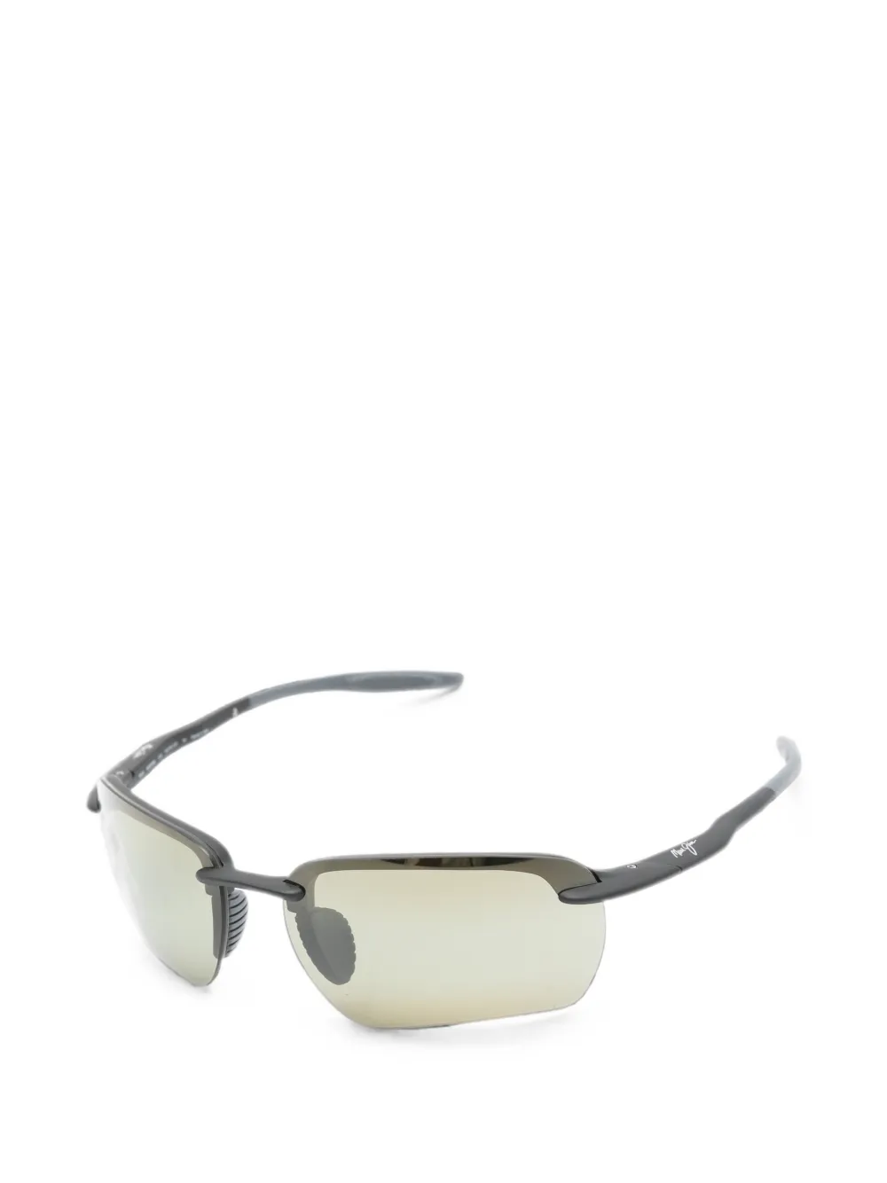 Maui Jim Ho'okipa Ultra G rectangle-frame sunglasses Zwart