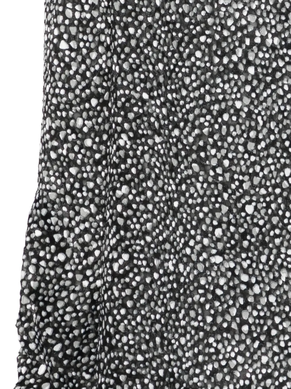 SAPIO Blouse met gespikkeld patroon Zwart