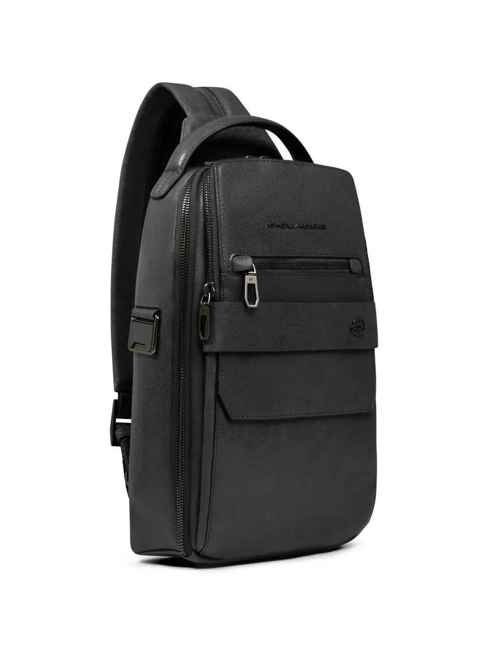  Piquadro Zip-fastening Backpack - Black 