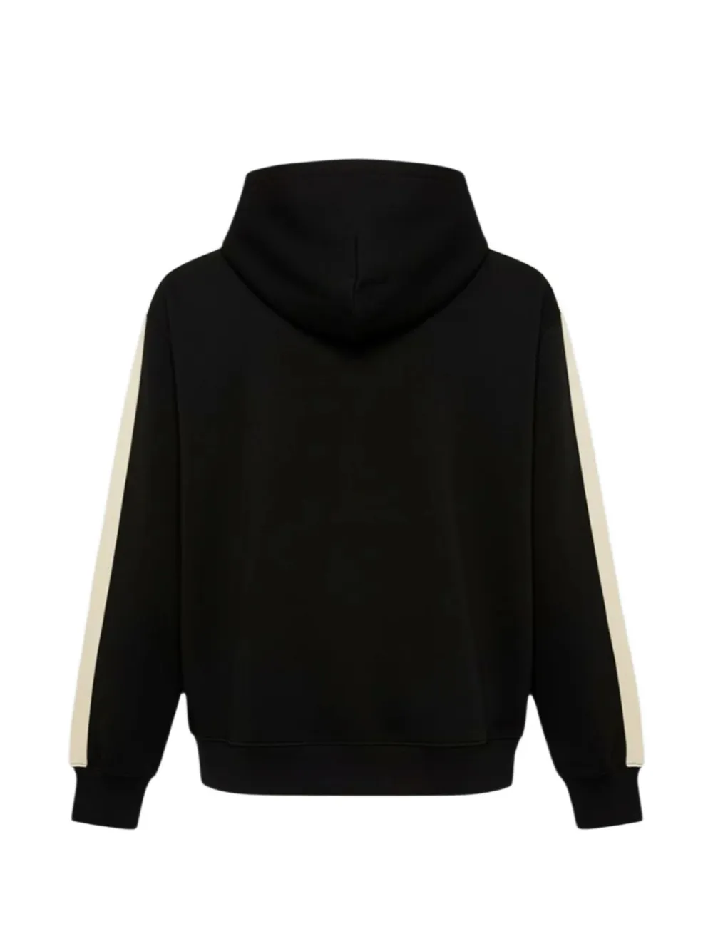 Palm Angels Kids Hoodie met zijstreep Zwart