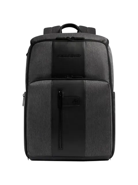 PIQUADRO zipped panelled backpack