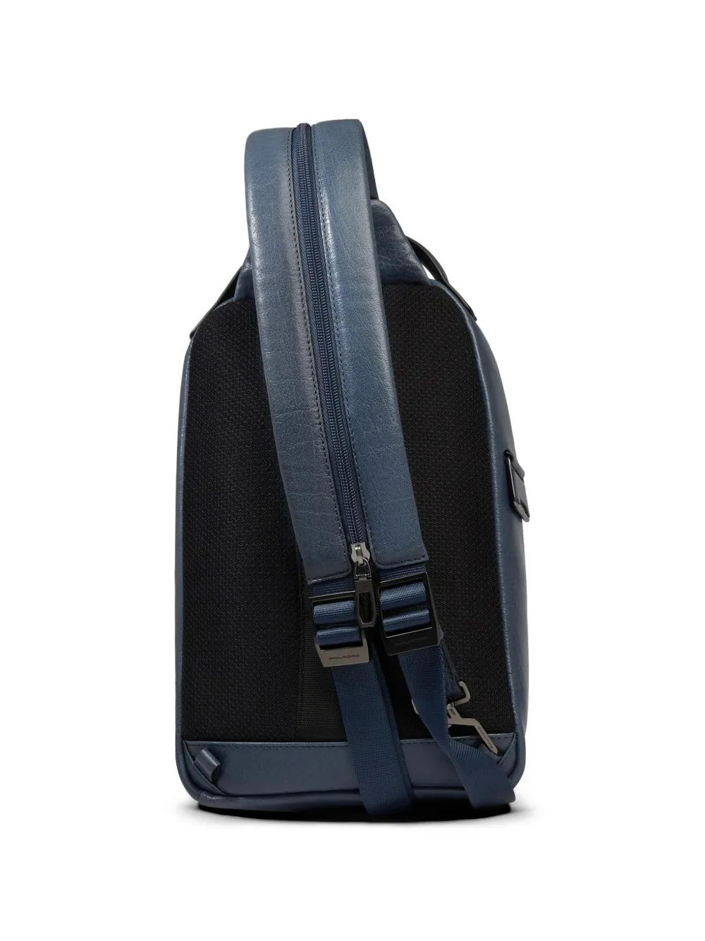  Piquadro Convertible Zip-pocket Backpack Bag - Blue 
