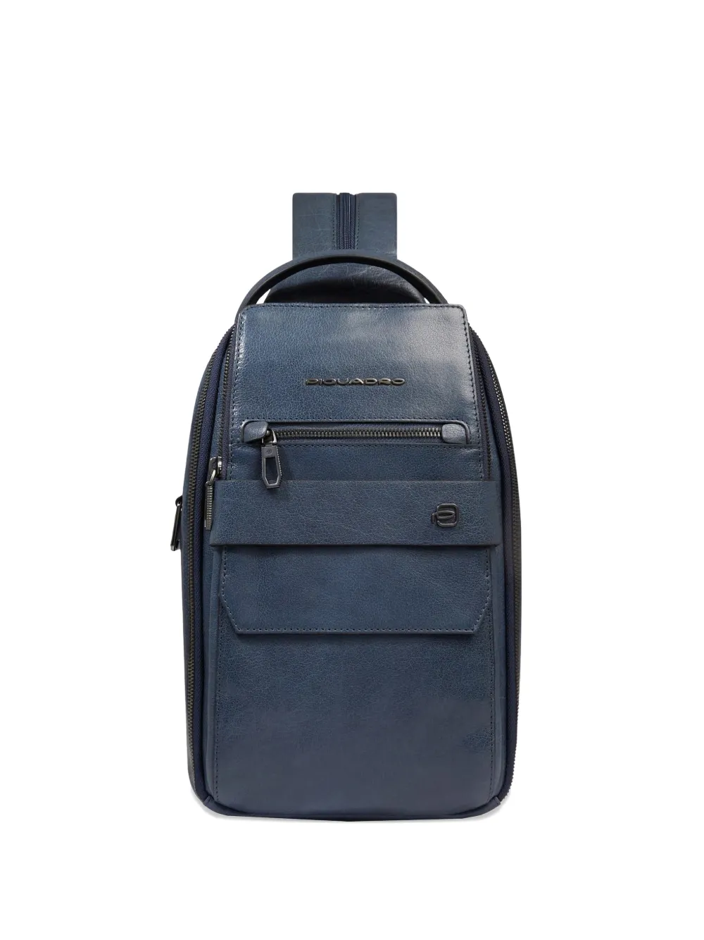 PIQUADRO Convertible zip-pocket backpack bag - Blu