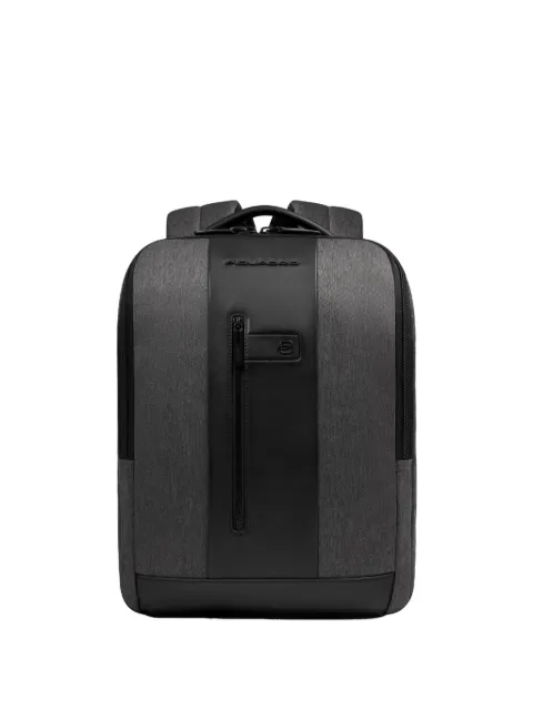 PIQUADRO Computer 15,6" leather-panelled backpack