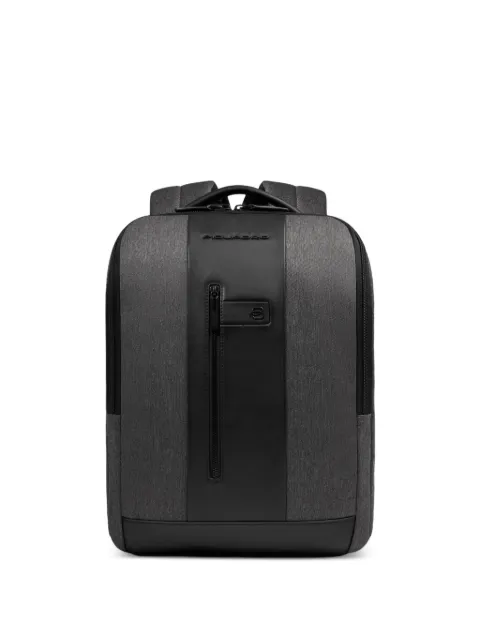 PIQUADRO Computer 15,6" leather-panelled backpack