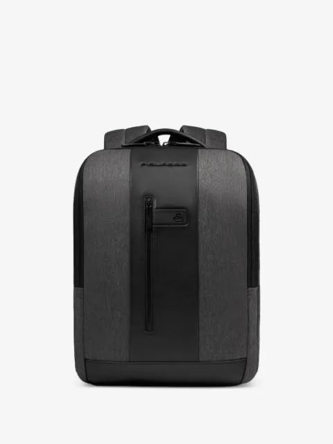 PIQUADRO Computer 15,6" leather-panelled backpack