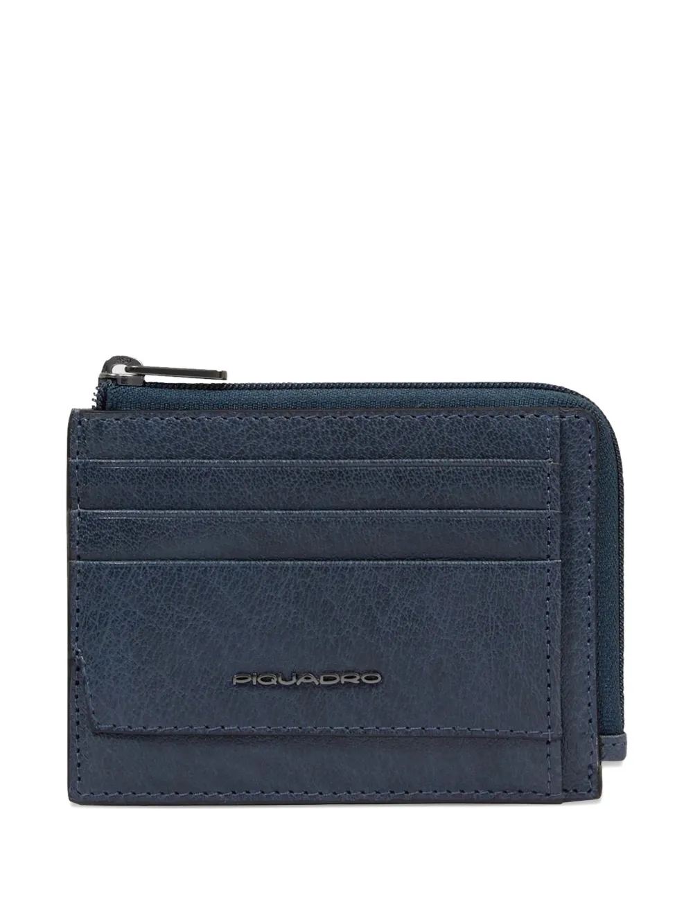  Piquadro Zip Cardholder - Blue 
