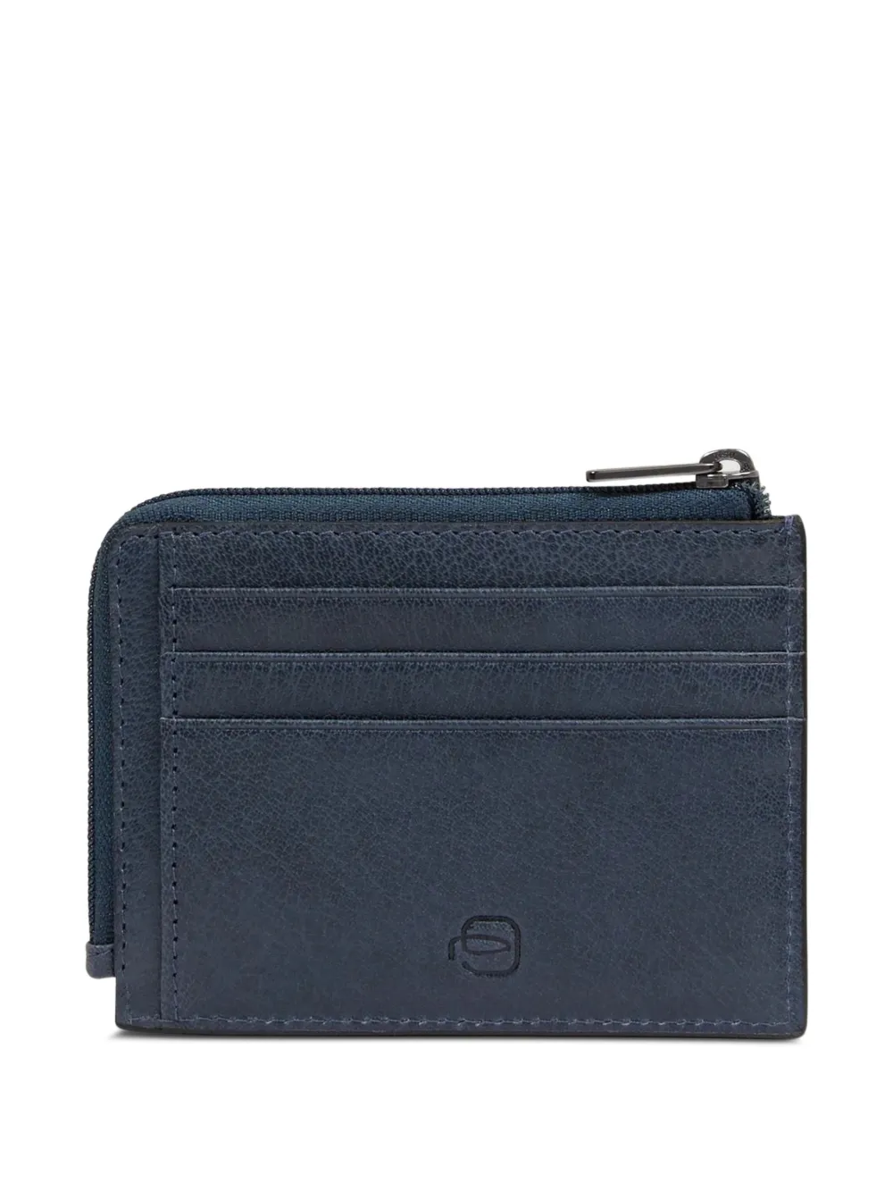 PIQUADRO zip cardholder - Blu