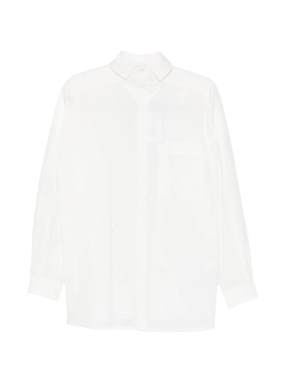 IRO Nylia patch-pocket shirt - Bianco