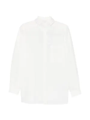 Sacai クロップド シャツ | ホワイト | FARFETCH JP