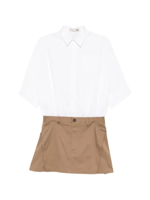 the M.. chest-pocket mini dress