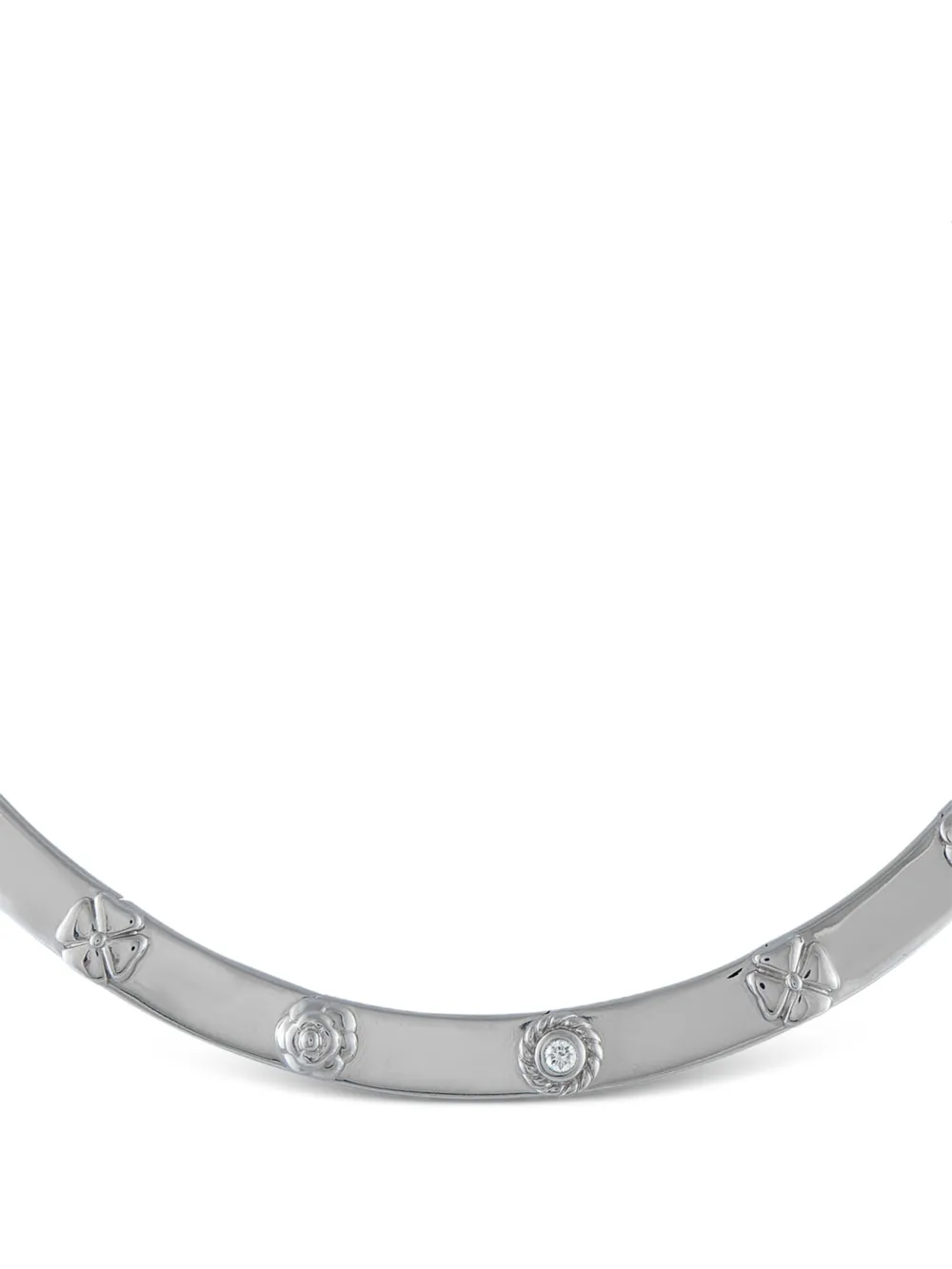CHANEL Pre-Owned Three symbols necklace - Argento