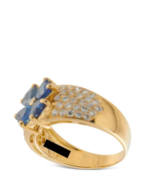 Van Cleef & Arpels diamond sapphire ring 