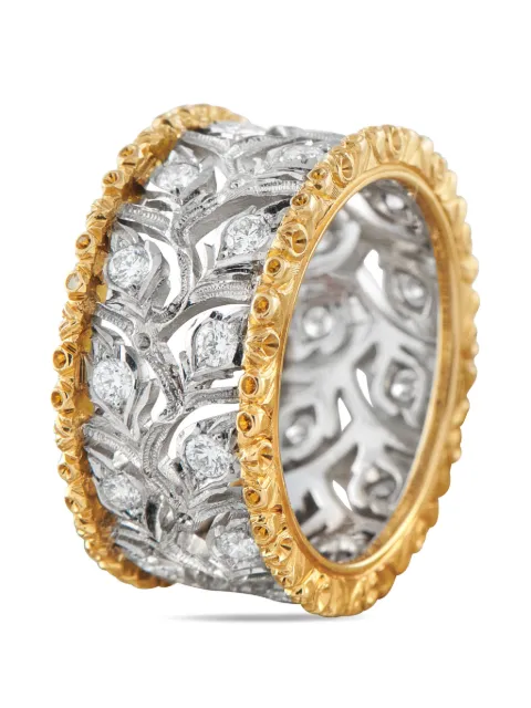 Buccellati diamond band ring