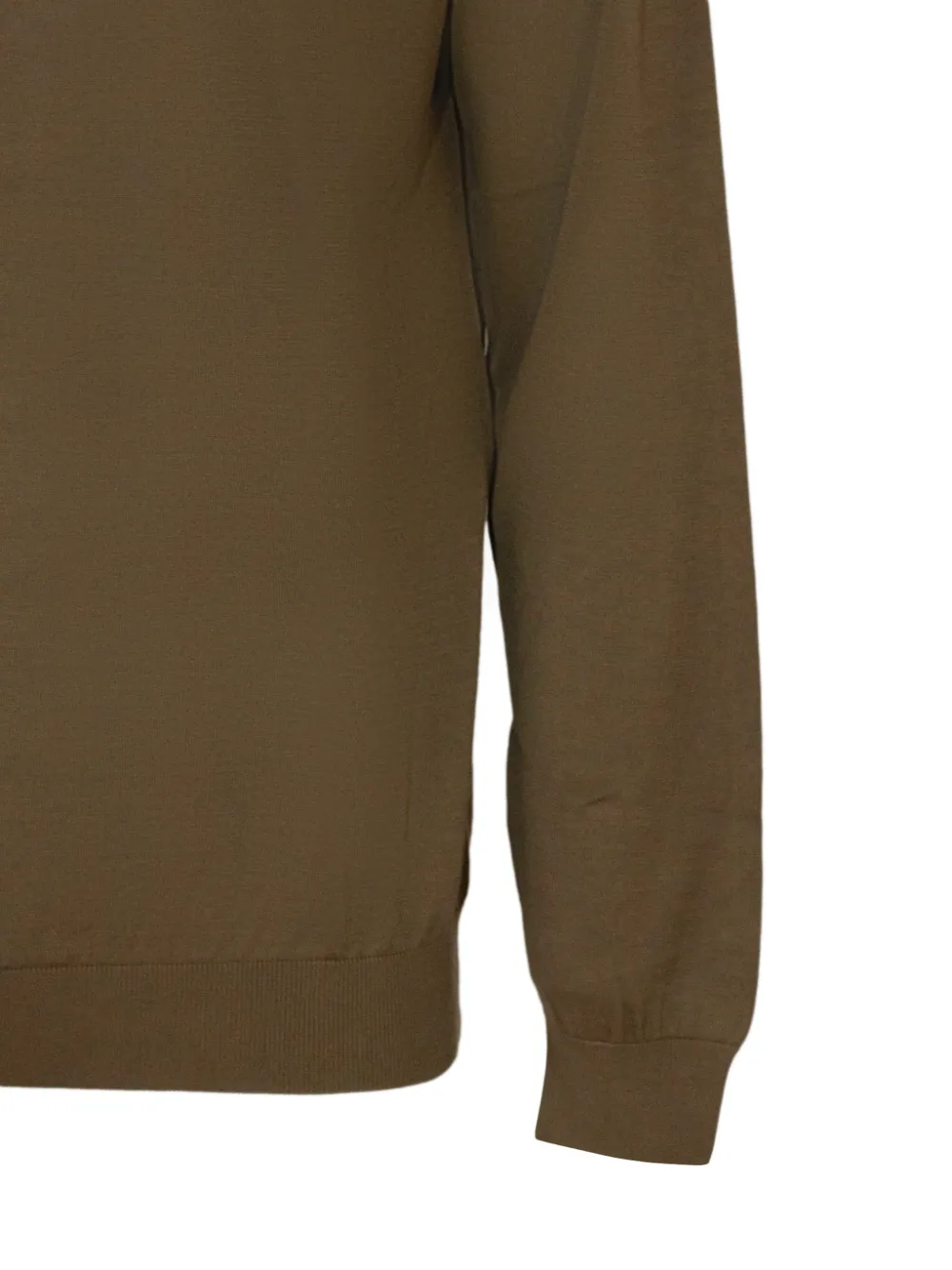 Drumohr Sweater met ronde hals Groen