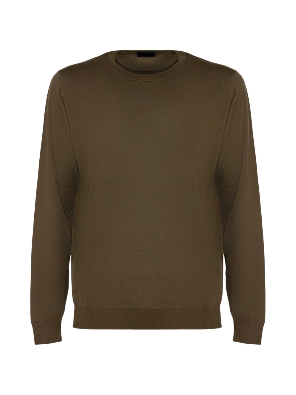 Drumohr ribbed crew-neck sweatshirt - Verde