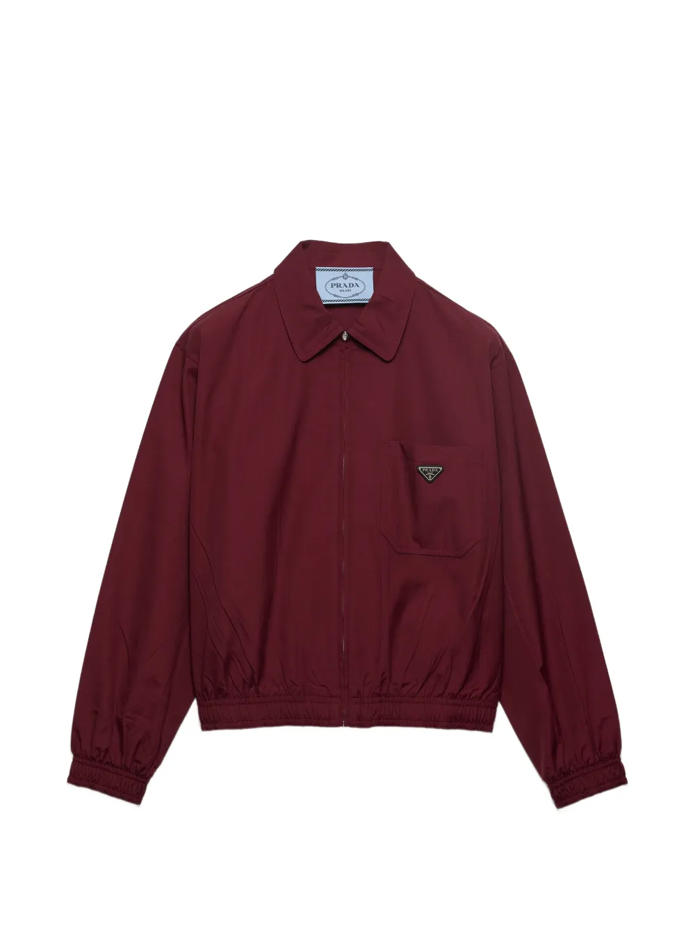 Prada poplin jacket - Rot