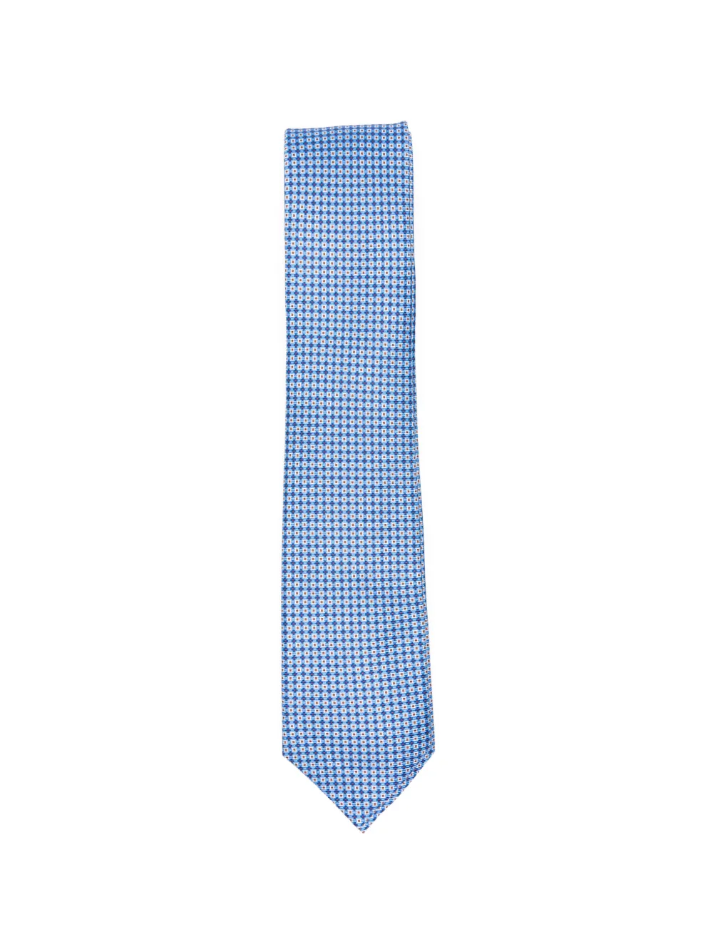 Errico Formicola patterned tie - Blu