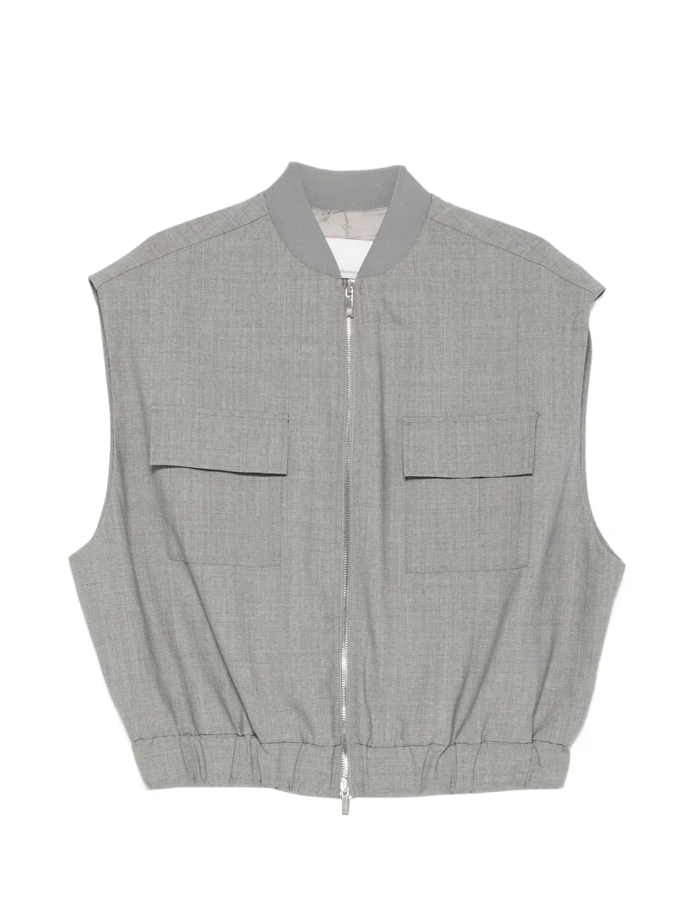 Nine In The Morning flap-pockets waistcoat - Grigio