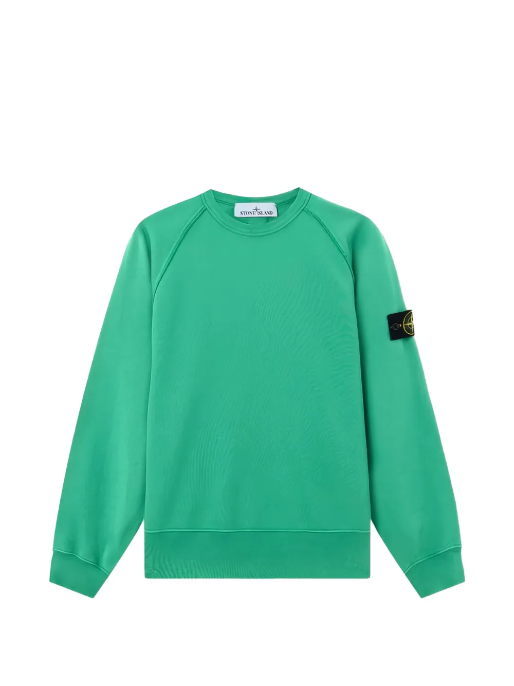 Stone Island logo-patch sweatshirt - Verde