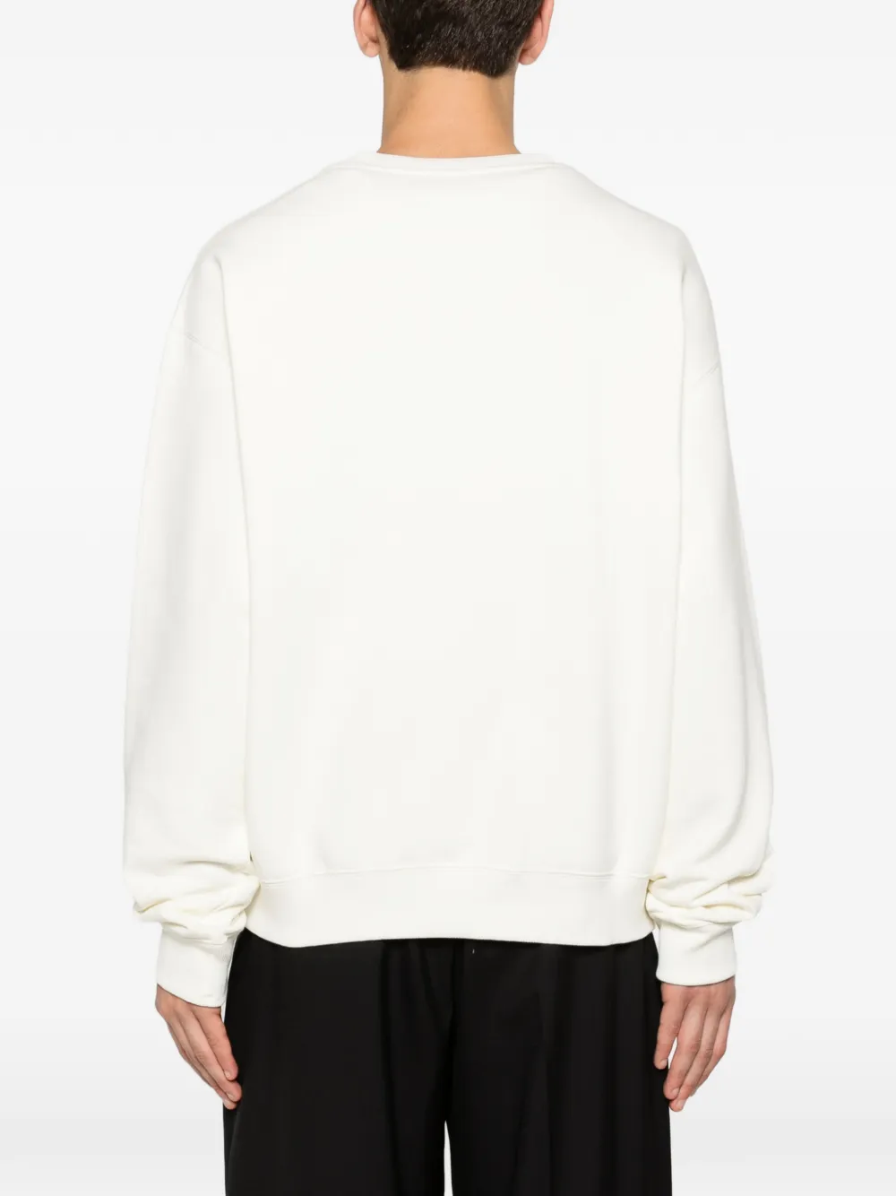 Jil Sander Trui met logoprint Beige