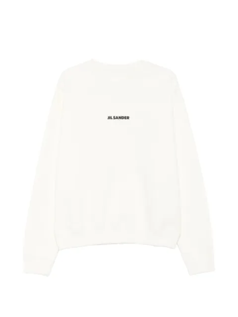 Jil Sander logo-print sweater
