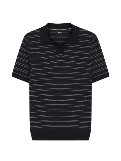 BOSS 스트라이프 티셔츠