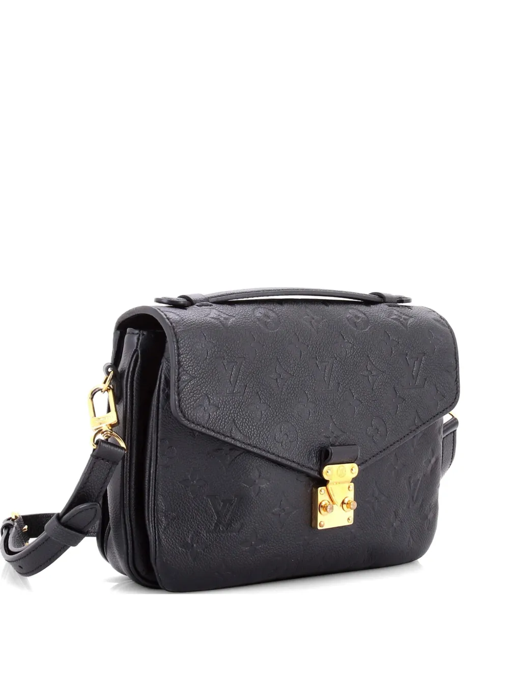 Louis Vuitton Pre-Owned Pochette Metis Monogram Empreinte Leather crossbody bag - Black