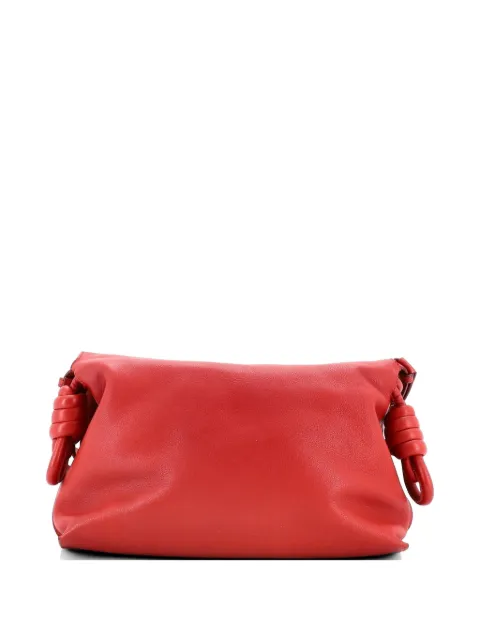 Loewe Pre-Owned Flamenco Knot Messenger Bag Leather Large crossbody bag