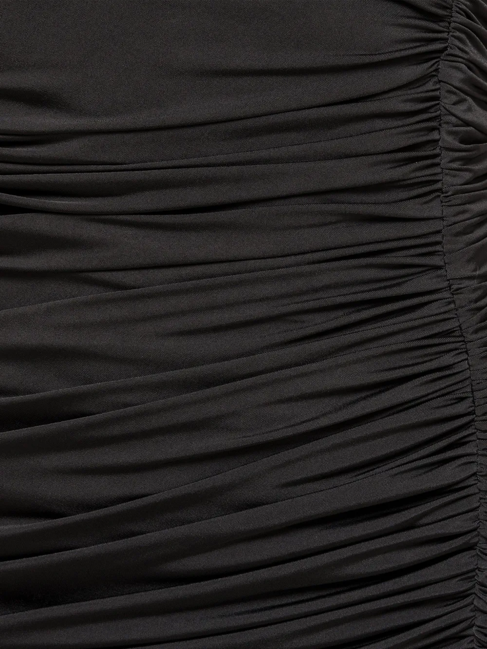 NISSA Midi-jurk met ruches Zwart