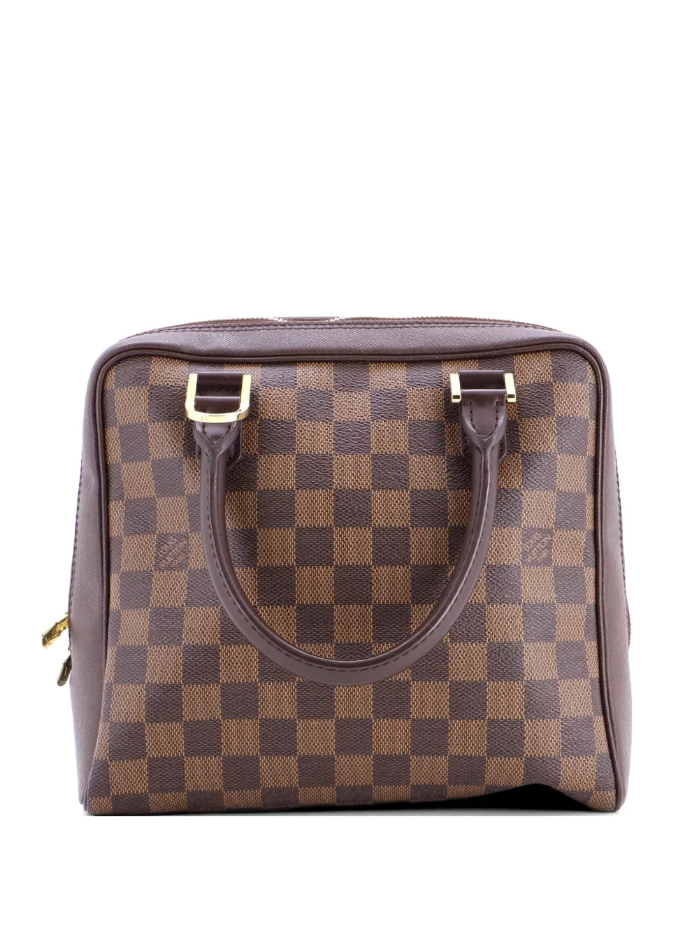 Louis Vuitton Pre-Owned Brera Handbag Damier satchel - Marrone